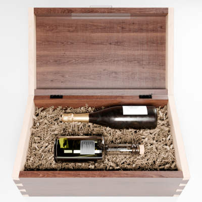 frisure papier recyclé brune