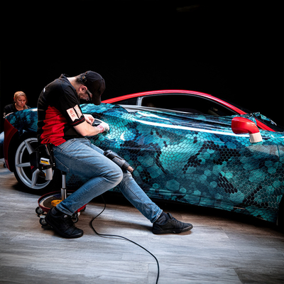 Avery DOL 1460Z Film de lamination coulée brillant Ultra-conformable - Pose