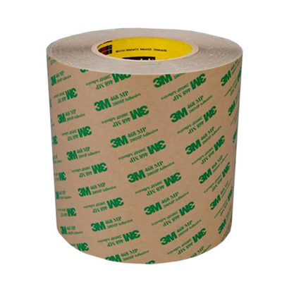 3M, 468MP, synthétiques, 130µm 1220mm x 55.00m, Acrylic Adhesive 468MP/1.22