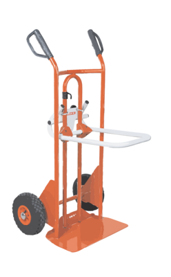 Diable FIMM porte-bacs poignées à garde roues pneumatiques 250/70 kg