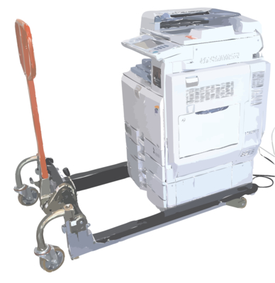 Chariot de déménagement Palbac® FIMM, fourches longueur 825 mm, 750 kg