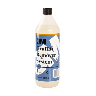 3M, Graffiti Remover, transparent bouteille de 1 litre, GRAFFITIREMOVER3M