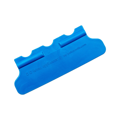 Yellotools, YelloTwin, Squeegee, bleu 60mm, Boîte de 1 pièce, YELLOTWIN/BLUE