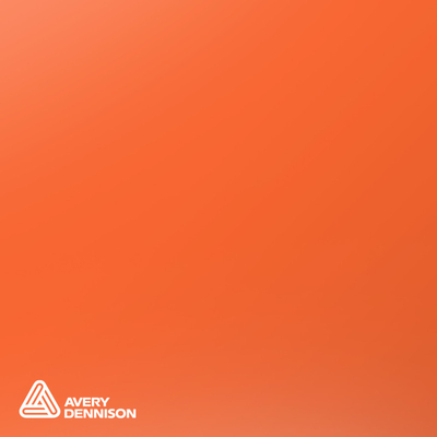 Avery 700 brillant 738-02 Fire Orange adhésif permanent 1230 mm x 50 m(738-02/1.23)