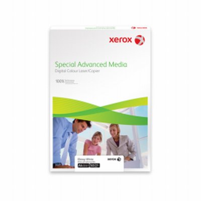 Adhesif synthetique Xerox Premium Never Tear- blanc brillant- Indechirable- Impression laser couleur et Monochrome- Antalis