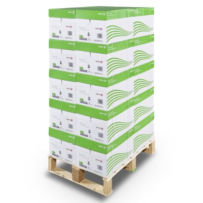 Xerox Recycled Pure- Papier 100% recycle Post consommation - Blancheur naturelle- Impression laser et jet d'encre Noir - Copieur monochrome - A4- A3 - Antalis