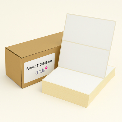 Etiquettes paravent non imprimées