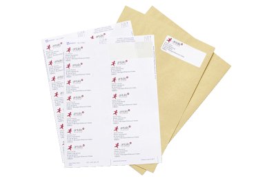 Auto-adhesifs Predecoupes - Etiquette autocollante - Etiquette adhesive - Antalis