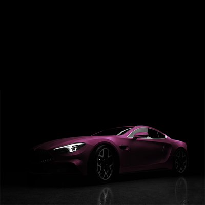 Vinyle coulé Arlon Premium Colour Change 554 Matte Aluminium Black Rose mat