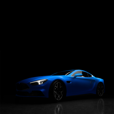 Vinyle coulé Arlon Premium Colour Change 555 Matte Aluminium Blue mat