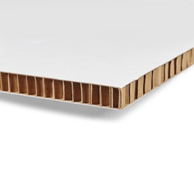 Carton nid d'abeille Coala Air Board 2D Blanc 1500 g/m² 1600 mm x 3000 mm