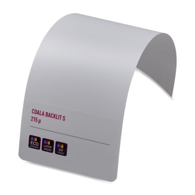 Film synthétique Coala Backlit S Blanc 275 g/m² 914 mm x 30 mm