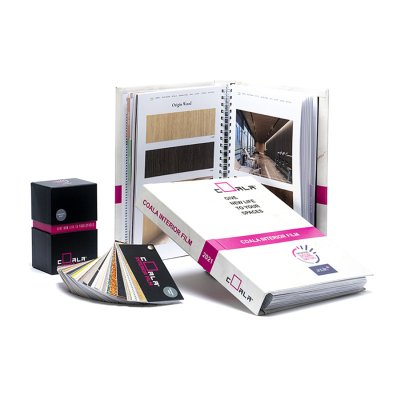 Classeur et nuancier Swatch Coala Interior Film Outils marketing