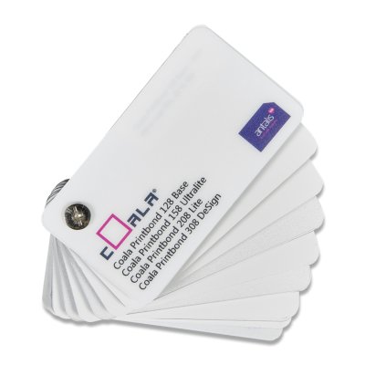 Panneau sandwich aluminium Coala Printbond 208 Lite Blanc épaisseur 2mm 1250 mm x 2500 mm