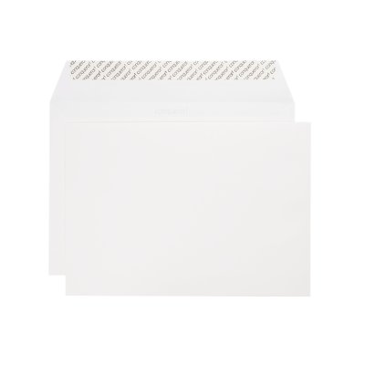 Enveloppe C4 Conqueror Wove Brillant White 120g/m² Boîte de 250 pièces