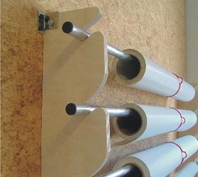 Yellotools CosyRack Tube - Support mural de stockage de bobines