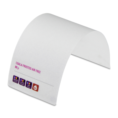 Pvc Polymère Adhésif Satiné Coala Frosted Air Free Translucide 1372 mm x 50 m
