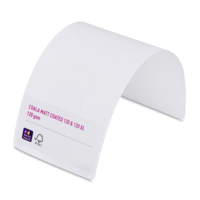 Papier Couché Mat 120 Coala Matt Coated 120 Blanc Impression : Jet d'encre aqueux 120 g/m² 914 mm x 30 m