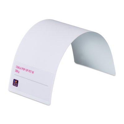 Film imprimable Coala Pop-Up PET W Blanc 410g/m² 1067mmx20m