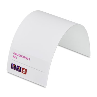 Film pvc adhésif mat Coala Quickstick S blanc, enlevable 296 g/m² 1020 mm x 20 m