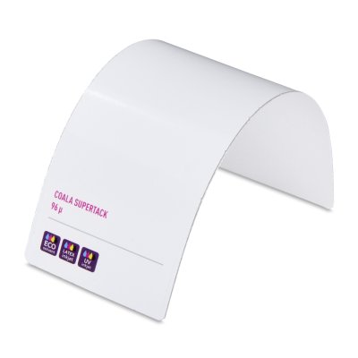 Film Pvc polymère adhésif high tack Coala Supertack Blanc Impression : Solvent/Latex/UV 160 g/m² 1524 mm x 50 m
