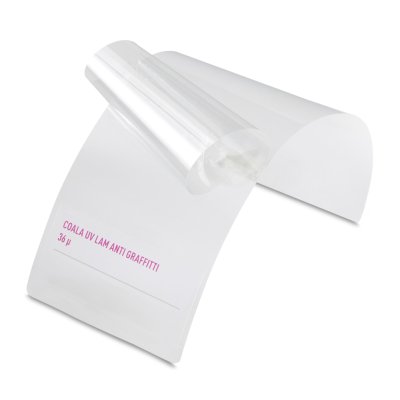Lamination polyester brillante transparente Coala UV Lam Anti Graffiti 1550 mm x 50 m