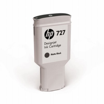 HP 727 Noir Mat Ink 300ml