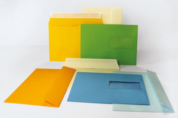 Enveloppes de couleur