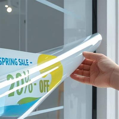 Vinyle transparent brillant, 95 µm Coala Folio Vinyl clear gloss R, 700mm x 1000mm, adhésif enlevable sans refente