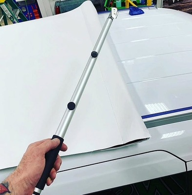 LongReach Duo Yellotool | coupe-film vinyle avec manche allongé 60 cm