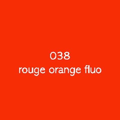 Oracal 6510 038 Rouge Orange