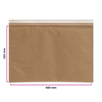 Pochette matelassée papier nid d'abeille 320 x 500 mm