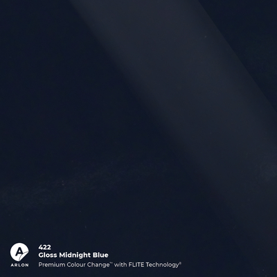 Vinyles coulés Premium Arlon Premium Colour Change 422 Gloss Midnight Blue brillant FLITE Technology™ 80µm 1524 mm x 25 m