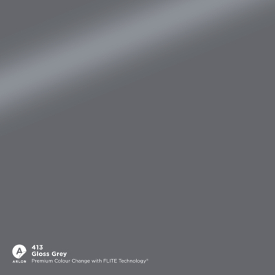 Vinyle coulé Arlon Premium Colour Change 413 Gloss Grey brillant