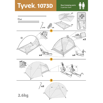 Film synthétique indéchirable Tyvek® 1073D Classic Blanc 75 g/m² 450 mm x 640 mm