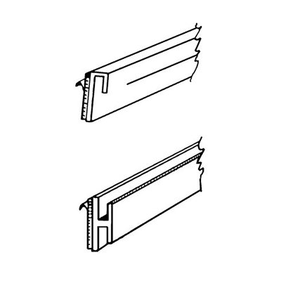 Film autoadhesif team profile guide/guide double - destine à la serigraphie- impressions pr precision - Aspect metallique - Excellent resistance t la chaleur humidite et aux solvents - Antalis