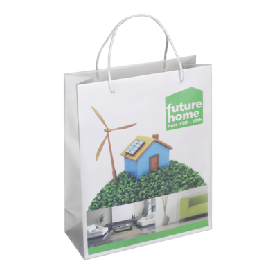 Sacs boutiques personnalisables- Xerox Create- polypropylene et papier- Produits 100% recyclables- Impression a la demande- feuille preformatee - Antalis