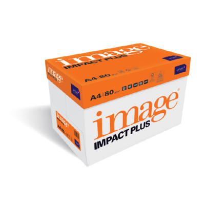 Papier copieur Image Impact Plus- A4 - 80g - FSC - Ramette vue de droite - Antalis