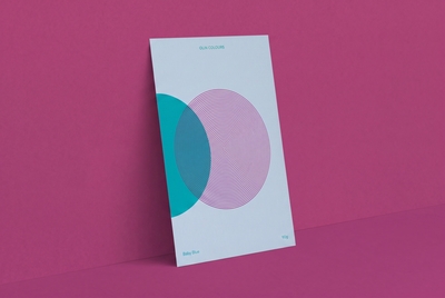 Papier Olin Colours Baby blue 90g/m² 700mm x 1000mm