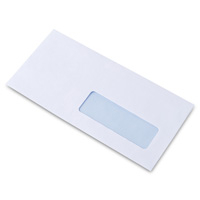 Enveloppe DL Blanche 80 g/m² avec fenêtre 35x100 - Antalis Premium