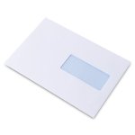 Enveloppe C5 Blanche 90 g/m² avec fenêtre 45x100 - Antalis Premium