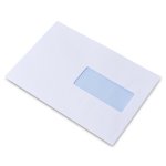 Enveloppe C5 mise sous pli avec fenêtre 45x100 - Antalis Premium
