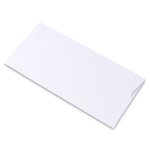 Enveloppe DL Conqueror Laid Diamond White  120 g/m²