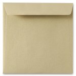 Enveloppe carrée - Curious Metallics - Gold leaf