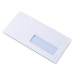Enveloppe Blanche C5/C6 80 g/m² Mise sous pli avec Fenêtre 35x100 - Antalis Premium