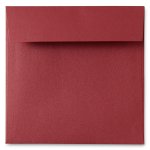 Enveloppe carrée - Curious Metallics - Red lacquer