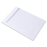 Pochette C4 229 x 324 mm Olin Design Regular pur blanc 120g/m2, patte droite Bande protégée, BoÃ®te de 250 pièces, FSC mix credit
