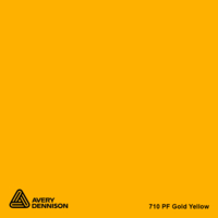 Avery 700 brillant 710 gold yellow adhésif permanent 1230 mm x 50 m(710/1.23)