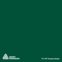 Avery 700 brillant 711 forest green adhésif permanent 1230 mm x 50 m(711/1.23)
