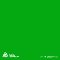Avery 700 brillant 713 grass green adhésif permanent 1230 mm x 50 m(713/1.23)